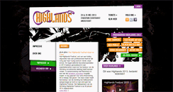 Desktop Screenshot of highlandsfestival.nl
